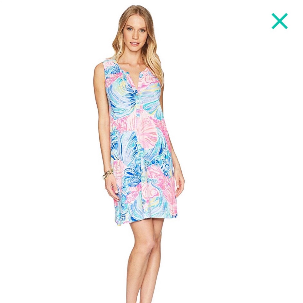Lilly Pulitzer Essie dress XS beach please